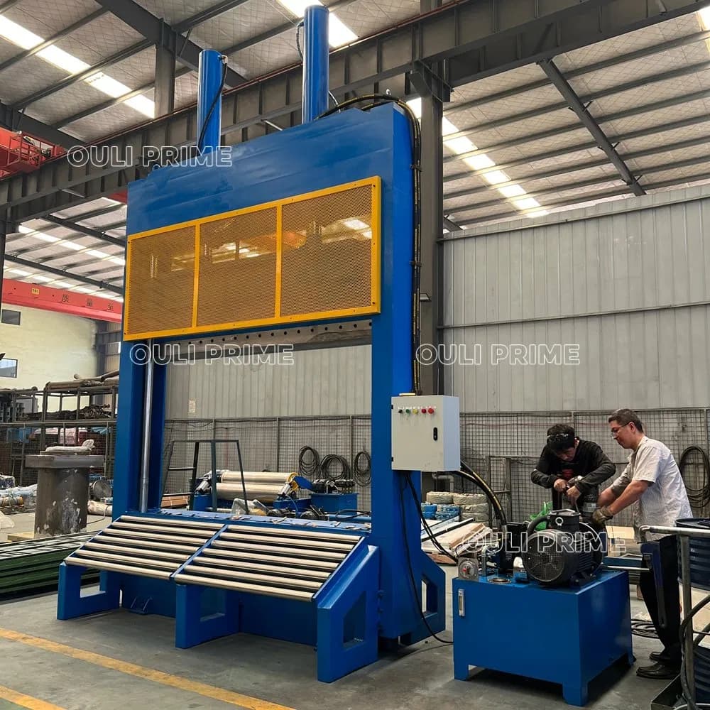 Hydraulic Press Rubber Bale Cutter Cutting Machine