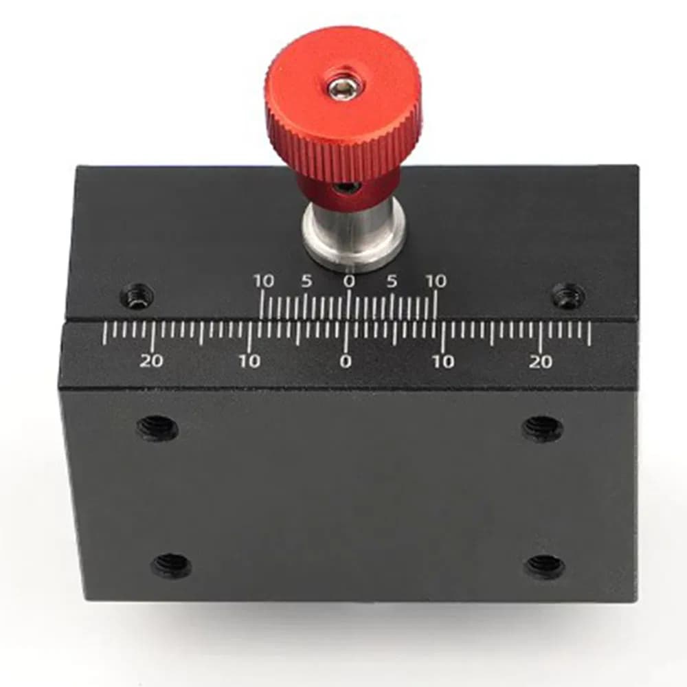 Dovetail Groove Type X-Axis Manual Slide Table Fine-Tuning Displacement Platform Sliding Block