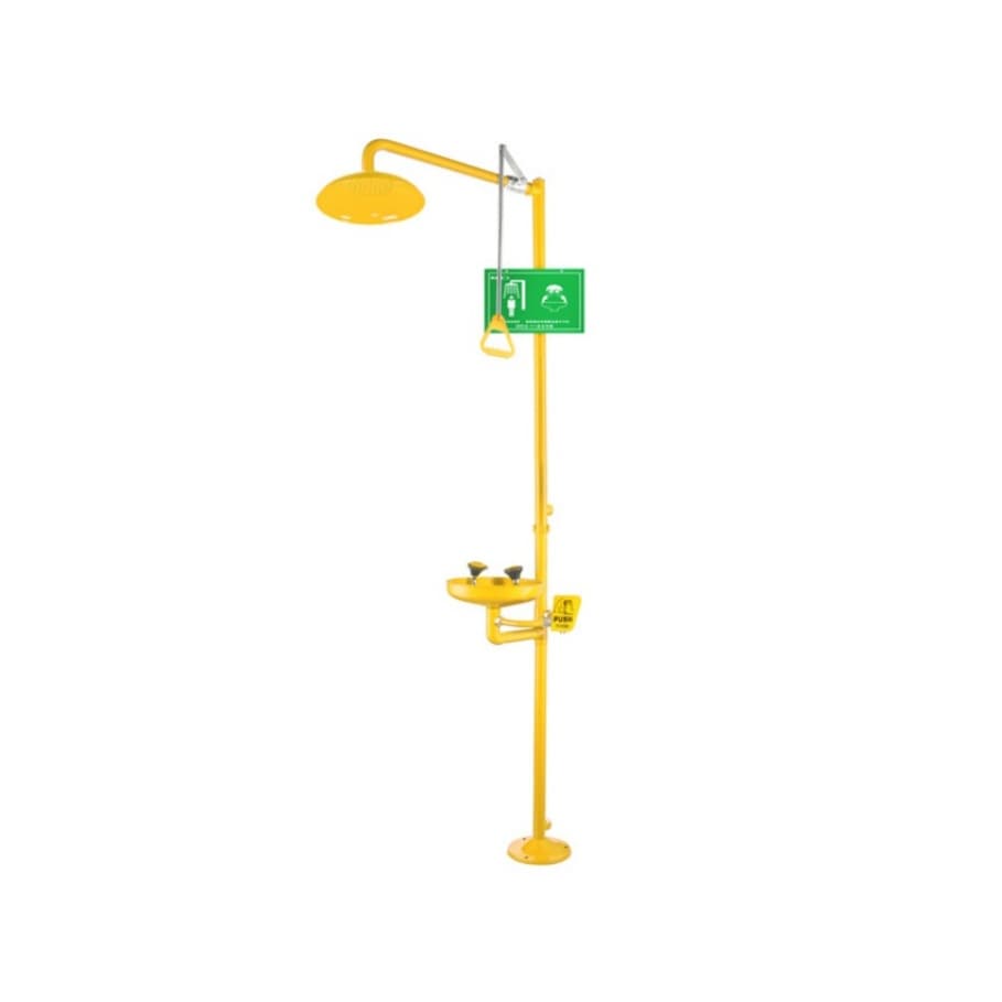 New Design Premium Water-Saving Industrial Stainless Steel Eyewash Station Safety Equipment for Industrial Site