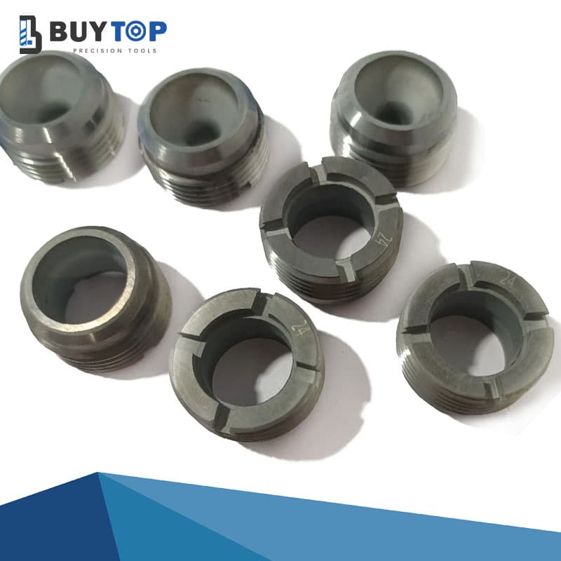 Customized Mining Drilling Tool Yg8 Yg9c Tungsten Carbide Threaded Nozzles for PCD Bits