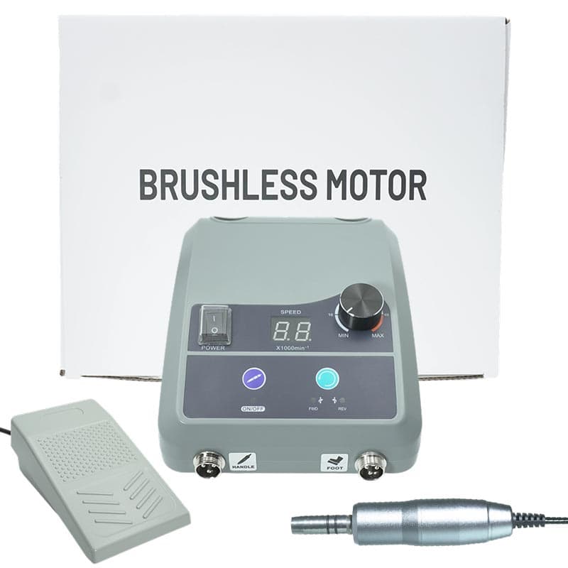 Portable 50000rpm Efficient Brushless Dental Lab Micromotor Handle Kit for Denture Polishing